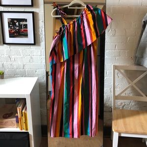 NWT - Who What Wear Colorful Print Dress- size S